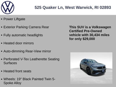 2024 Volkswagen Tiguan 2.0T SE R-Line Black