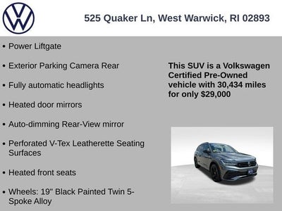 2024 Volkswagen Tiguan 2.0T SE R-Line Black