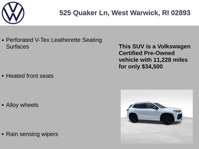 2025 Volkswagen Tiguan 2.0T SE R-Line Black