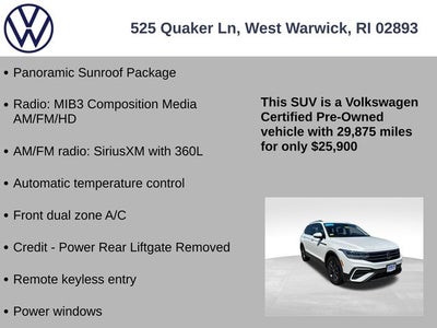 2023 Volkswagen Tiguan 2.0T SE