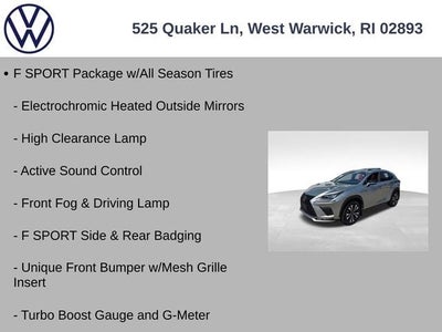 2020 Lexus NX 300 F Sport