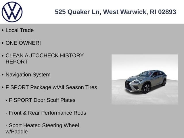 2020 Lexus NX 300 F Sport