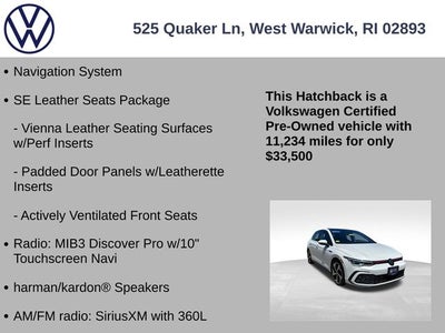 2024 Volkswagen Golf GTI 2.0T SE