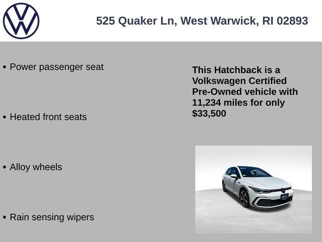 2024 Volkswagen Golf GTI 2.0T SE