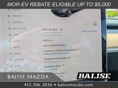 2020 Tesla Model 3 Long Range