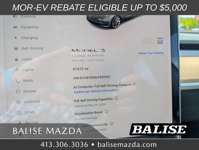 2020 Tesla Model 3 Long Range