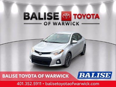 2014 Toyota Corolla S Plus