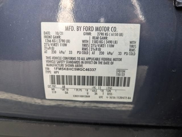 2021 Ford Explorer Platinum
