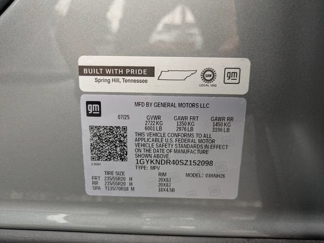 2025 Cadillac XT5 Premium Luxury