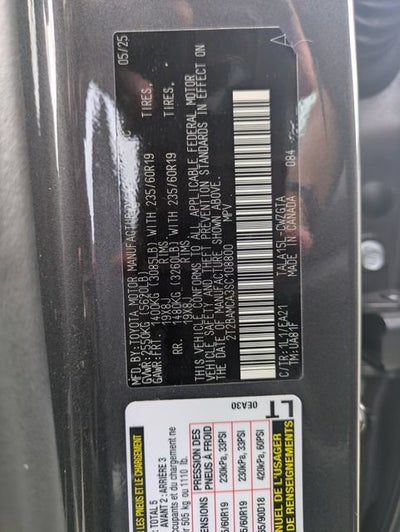 2025 Lexus RX 350 Premium
