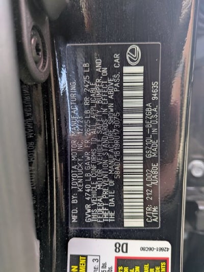 2024 Lexus ES 350