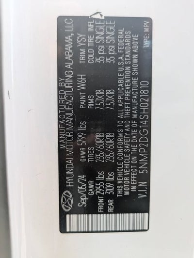 2025 Hyundai Santa Fe Hybrid SEL