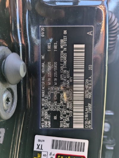 2020 Toyota Highlander Platinum