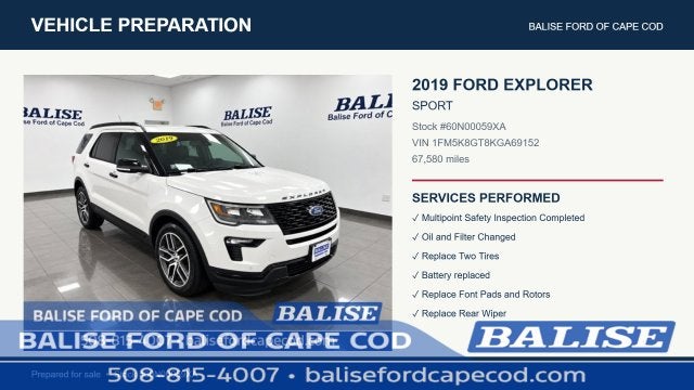 2019 Ford Explorer Sport