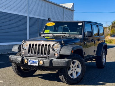 2016 Jeep Wrangler Unlimited Sport