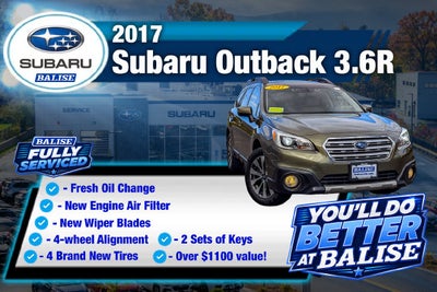 2017 Subaru Outback 3.6R Limited