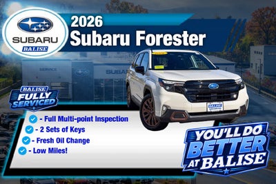 2026 Subaru Forester Sport