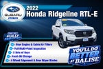 2022 Honda Ridgeline RTL-E