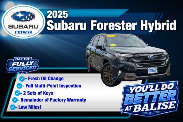 2025 Subaru Forester Hybrid Sport