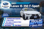 2021 Lexus IS 350 F SPORT
