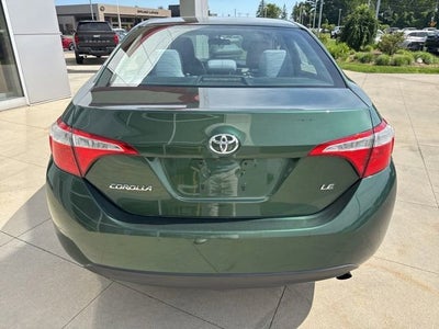 2014 Toyota Corolla 4dr Sdn CVT LE