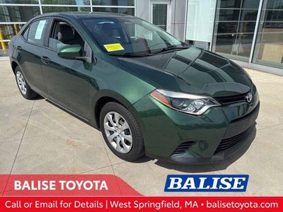 2014 Toyota Corolla 4dr Sdn CVT LE