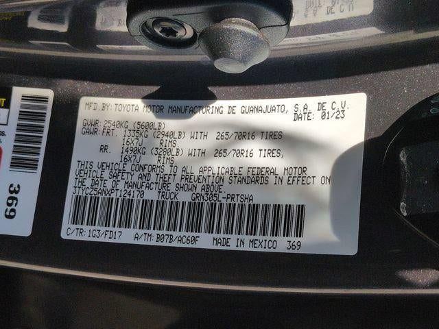 2023 Toyota Tacoma Base