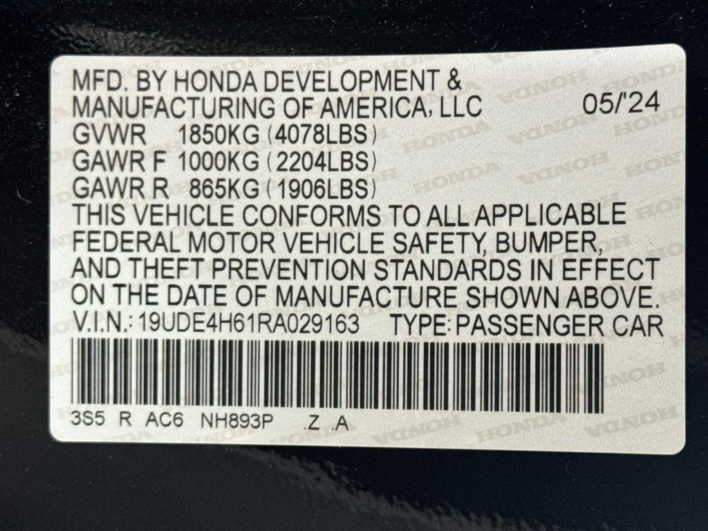 2024 Acura Integra A-Spec Tech Package