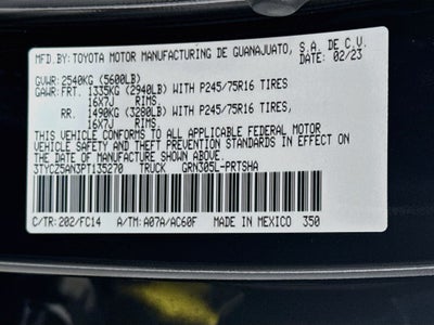 2023 Toyota Tacoma SR5 V6