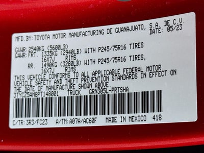 2023 Toyota Tacoma SR5 V6