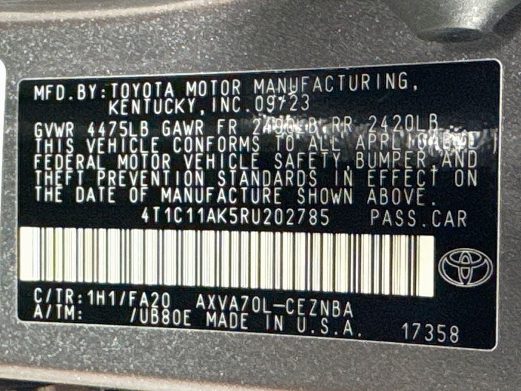 2024 Toyota Camry LE