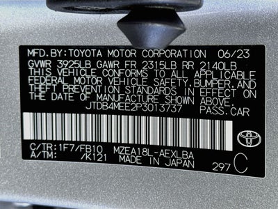 2023 Toyota Corolla LE