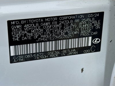 2024 Lexus IS 350 F SPORT