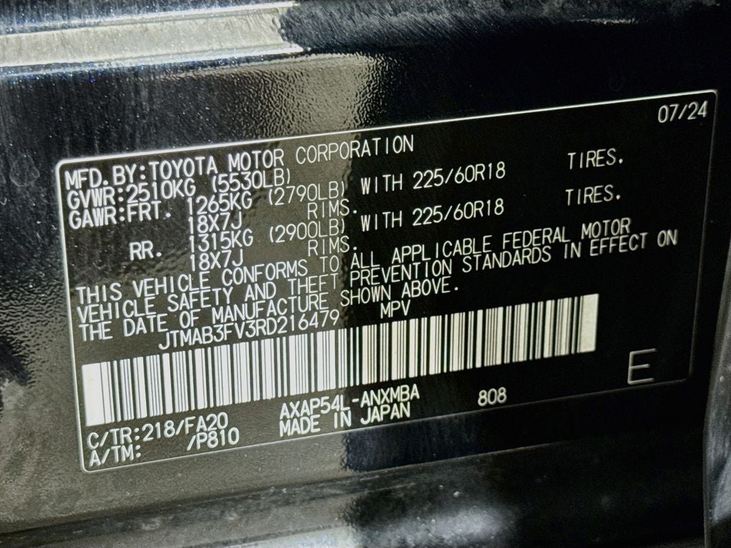 2024 Toyota RAV4 Prime SE