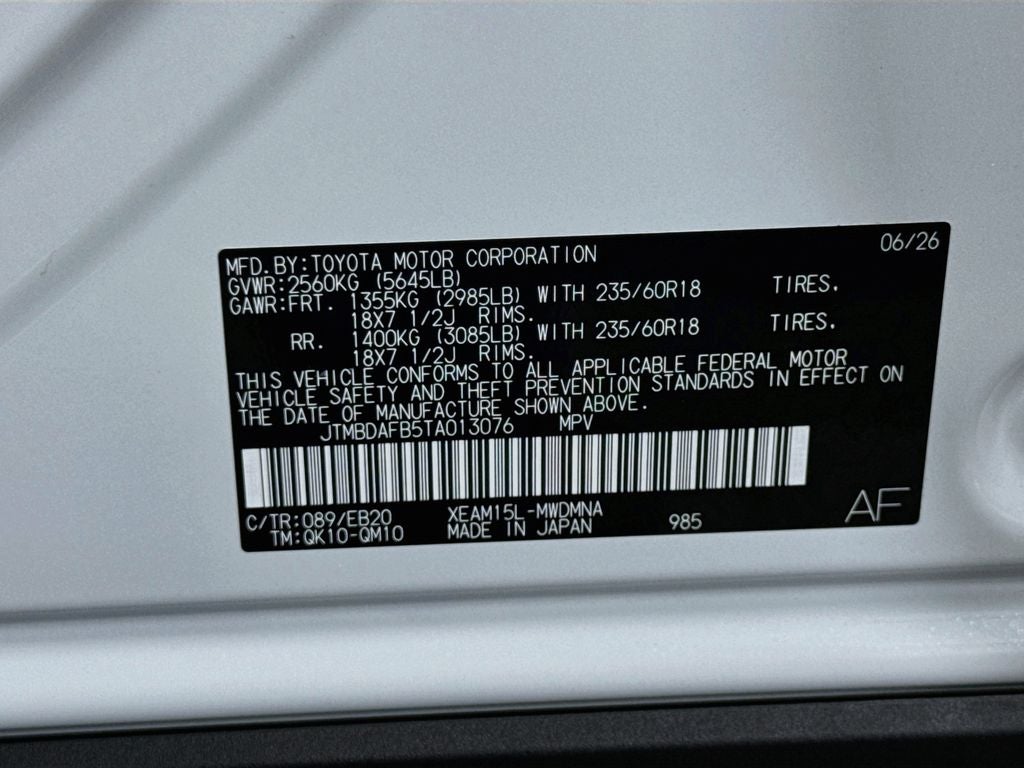 2026 Toyota bZ XLE