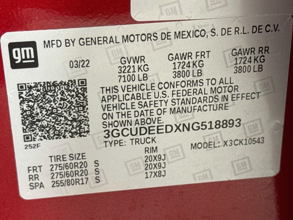 2022 Chevrolet Silverado 1500 RST