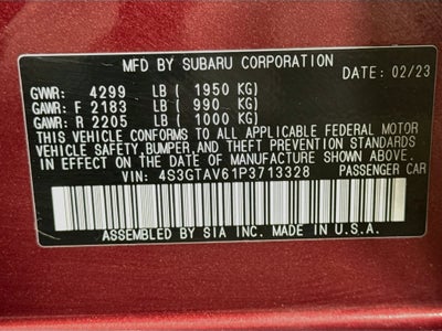 2023 Subaru Impreza Premium