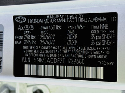 2026 Hyundai Tucson SE
