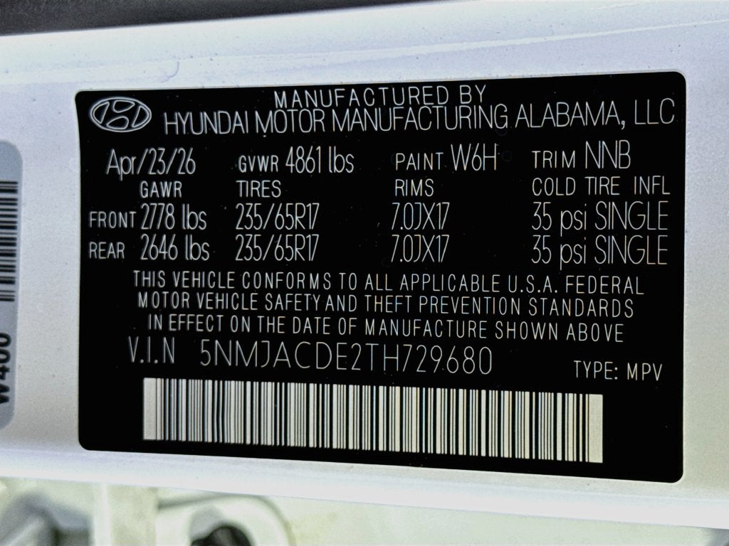 2026 Hyundai Tucson SE