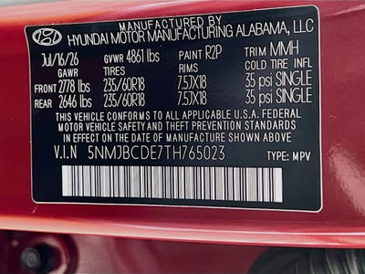 2026 Hyundai Tucson SEL