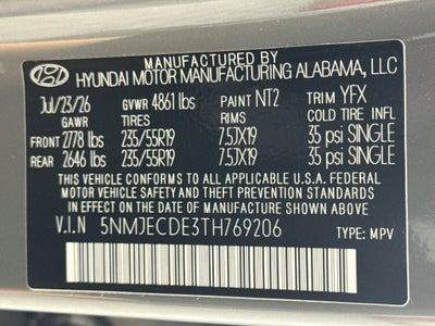 2026 Hyundai Tucson Limited