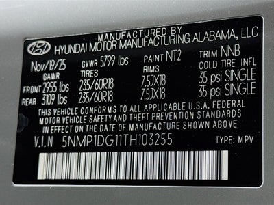 2026 Hyundai Santa Fe Hybrid SE