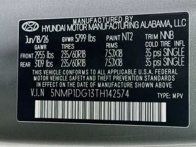 2026 Hyundai Santa Fe Hybrid SE