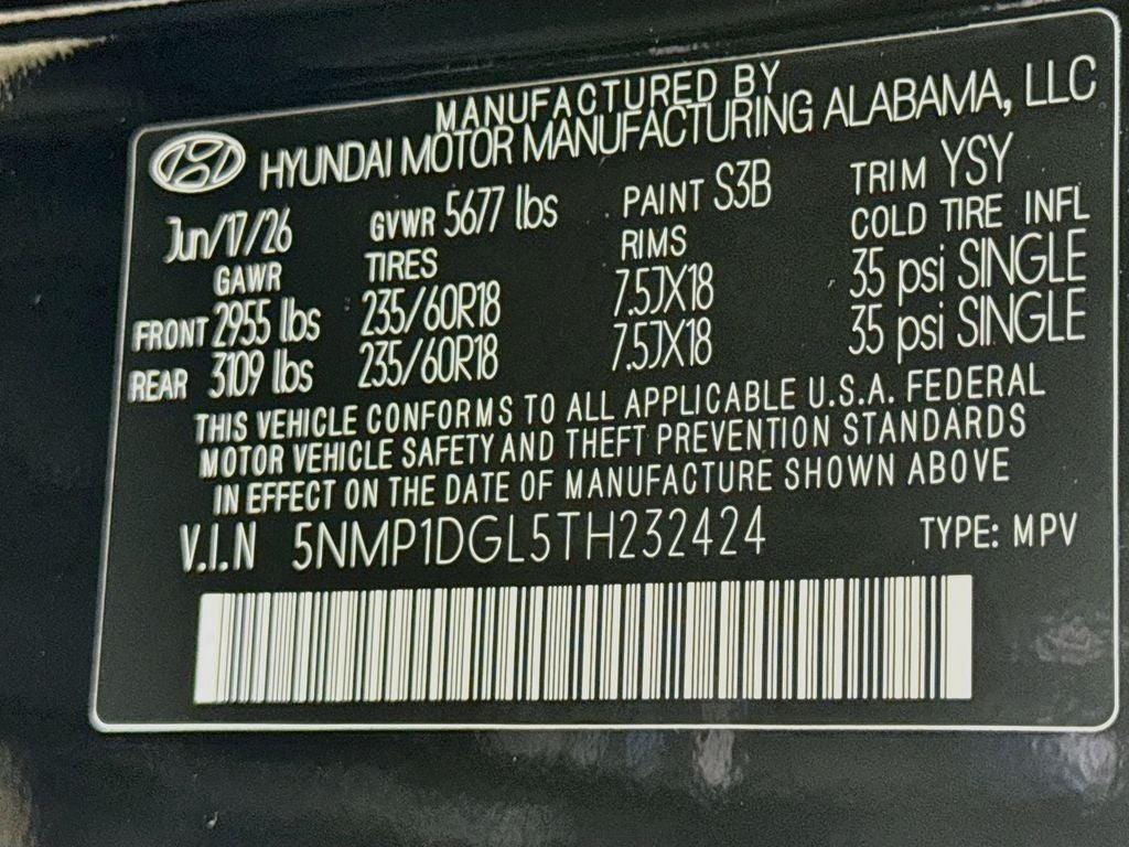 2026 Hyundai Santa Fe SE