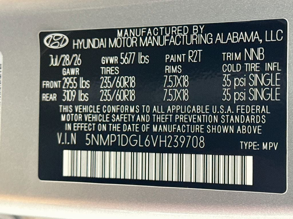2027 Hyundai Santa Fe SE