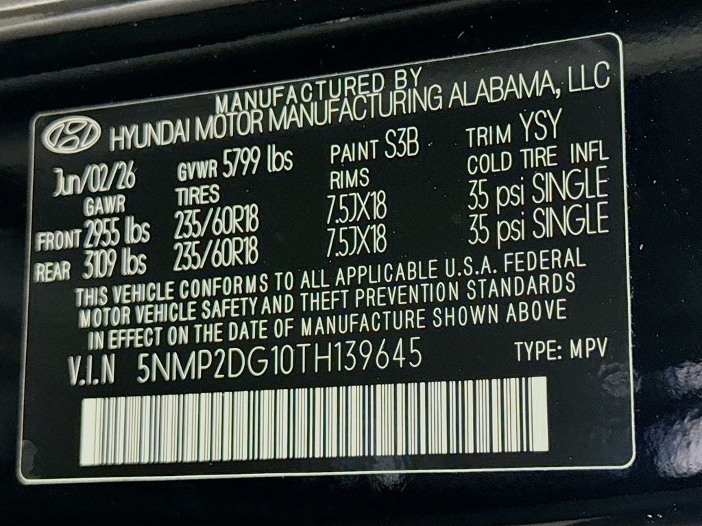 2026 Hyundai Santa Fe Hybrid SEL