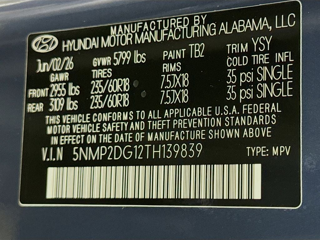 2026 Hyundai Santa Fe Hybrid SEL