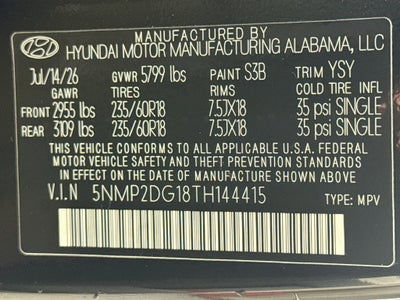 2026 Hyundai Santa Fe Hybrid SEL