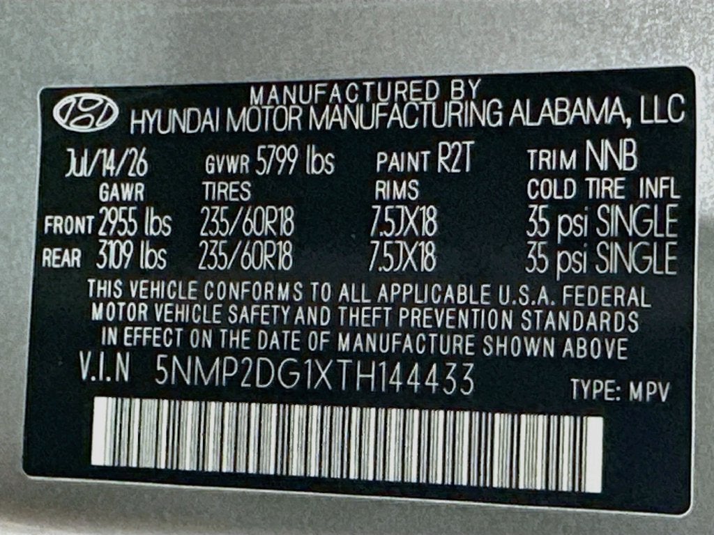 2026 Hyundai Santa Fe Hybrid SEL