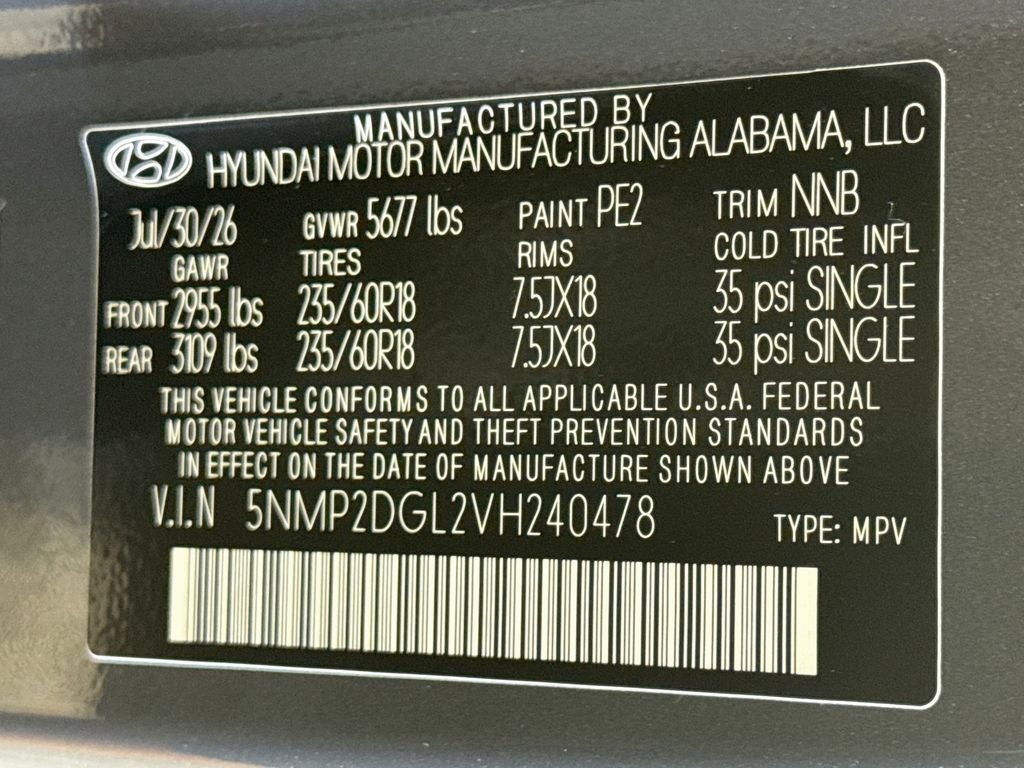 2027 Hyundai Santa Fe SEL